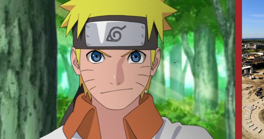 Naruto theme park in France reveals exciting new image of the ninja experience.