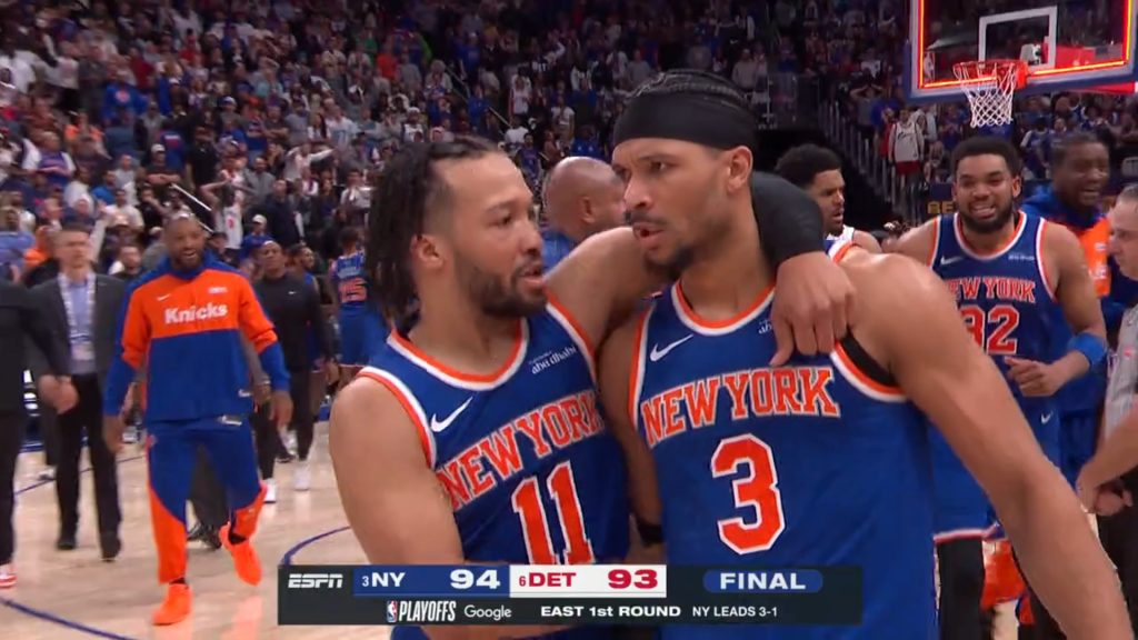 Pistons vs. Knicks (93-94): New York se démarque dans la controverse avec un avantage de 3-1!
