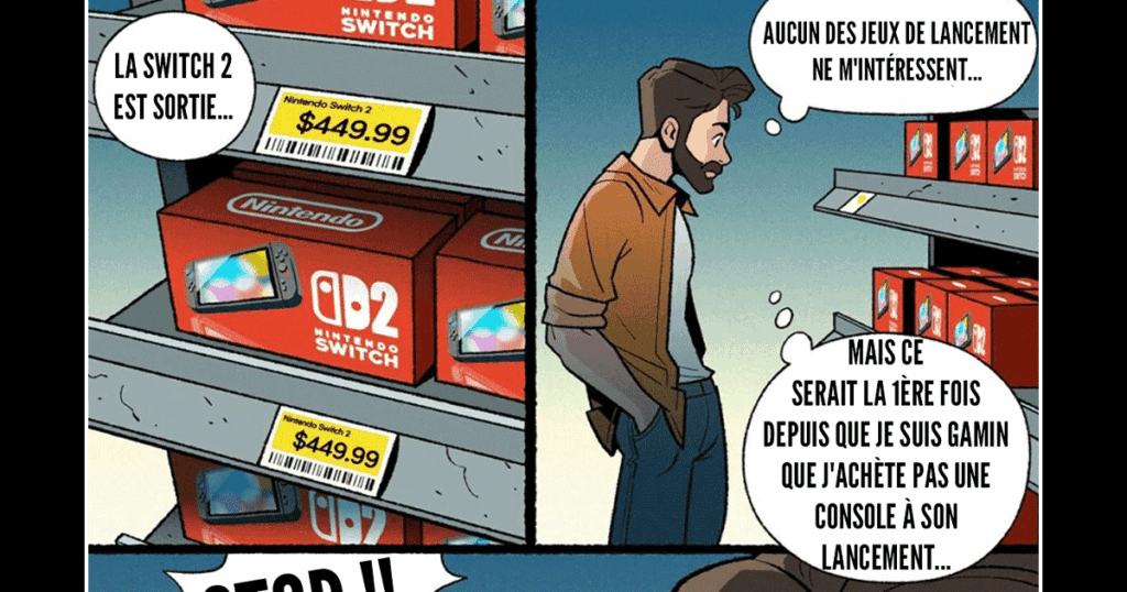 Should you buy a Switch 2? The absurd dilemma facing Nintendo fans in comic form.
