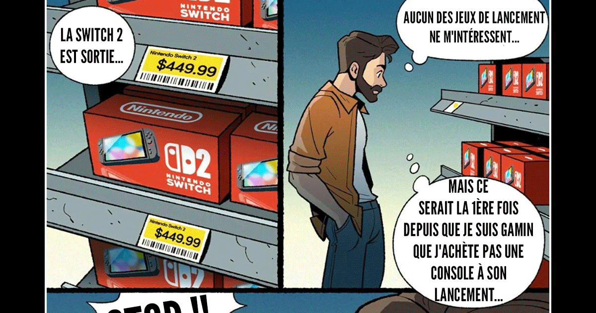 Should you buy a Switch 2? The absurd dilemma facing Nintendo fans in comic form.