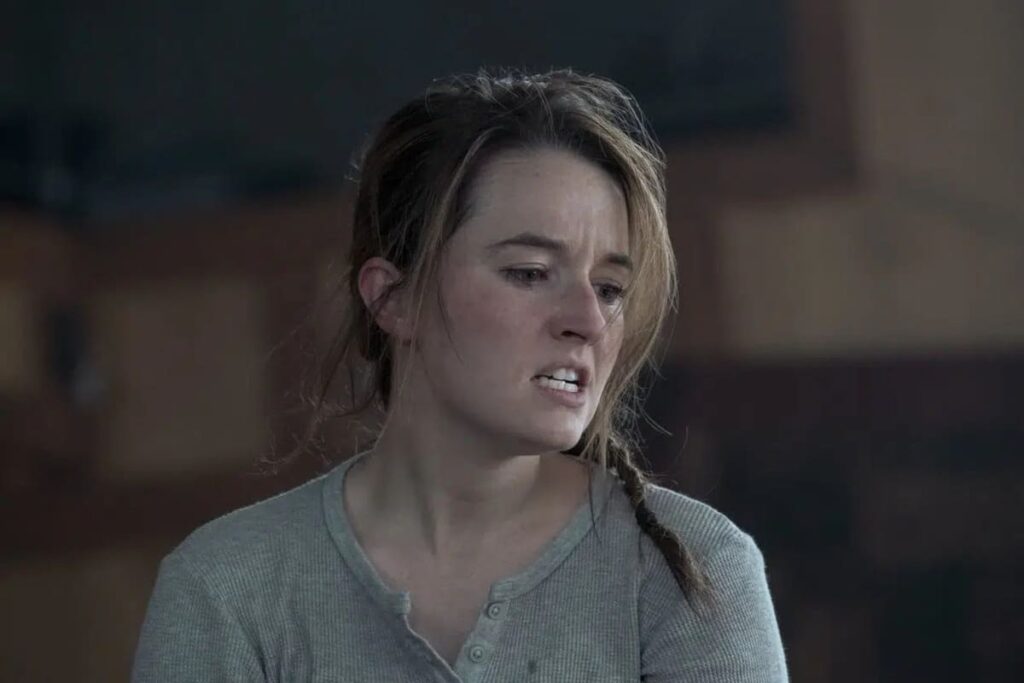 Abby in the episode 2 of TLOU season 2