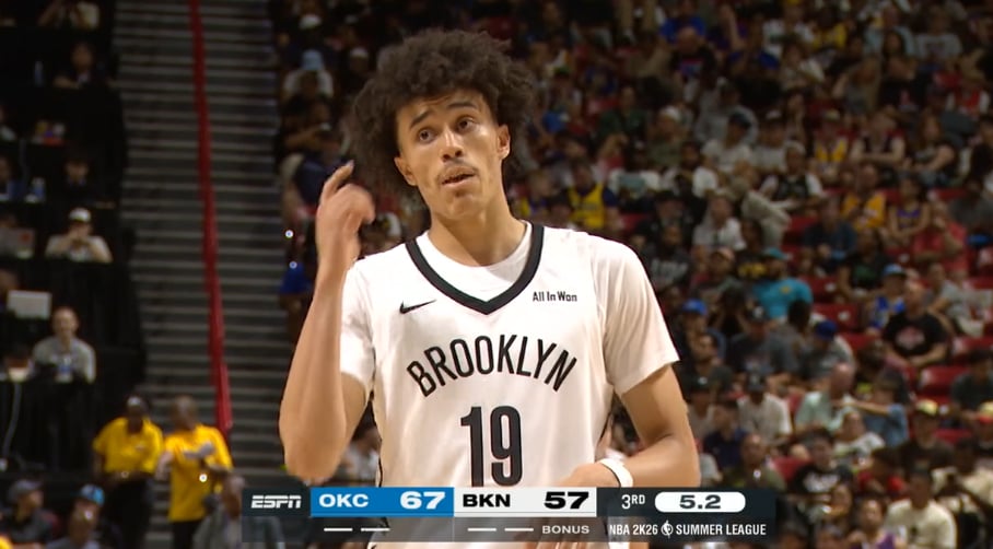 Summer League tonight: Nolan Traoré aims to shine against Alex Sarr's Wizards.