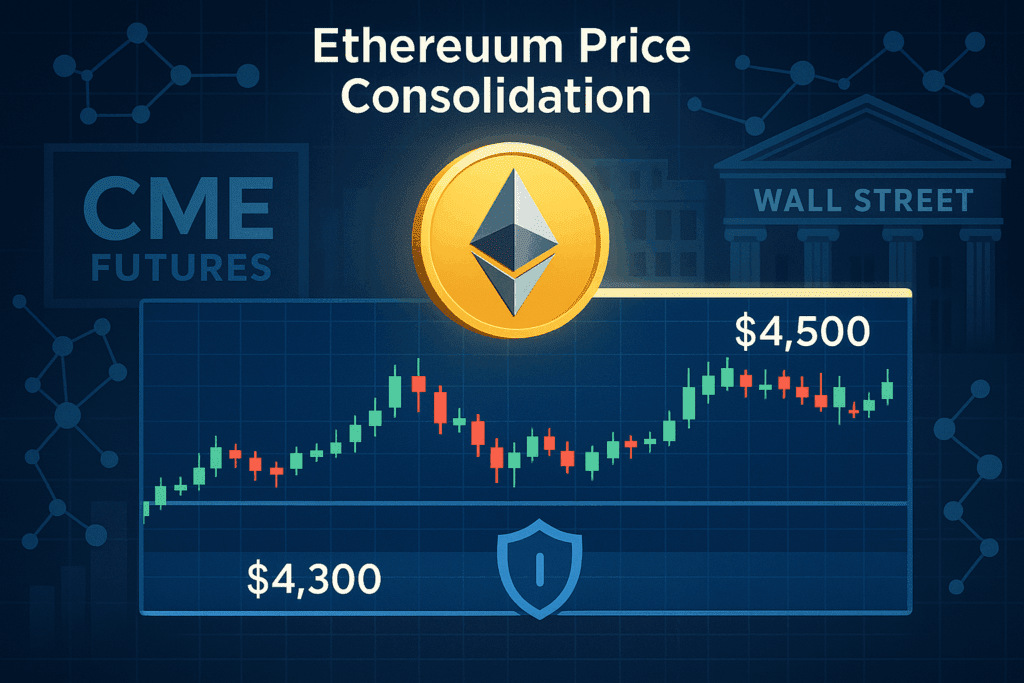 Ether holds steady in a tight range as accumulation data hints at long-term support.