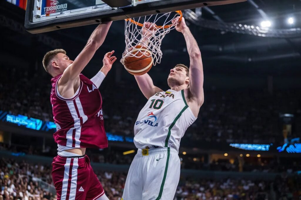 EuroBasket 2025: Lithuania outshines Latvia despite Porzingis' stellar performance, claiming an 88-79 victory.