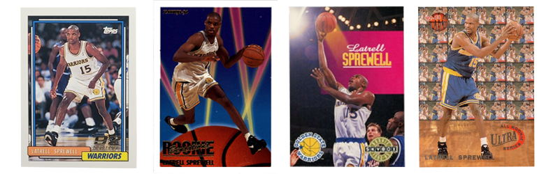 Latrelll Sprewell Basketball cartes NBA article Whatnot TrashTalk