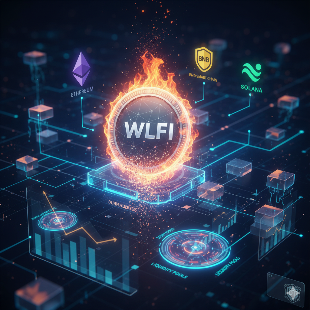 World Liberty Financial, linked to Trump, burns $1.43 million in tokens amid WLFI market volatility.