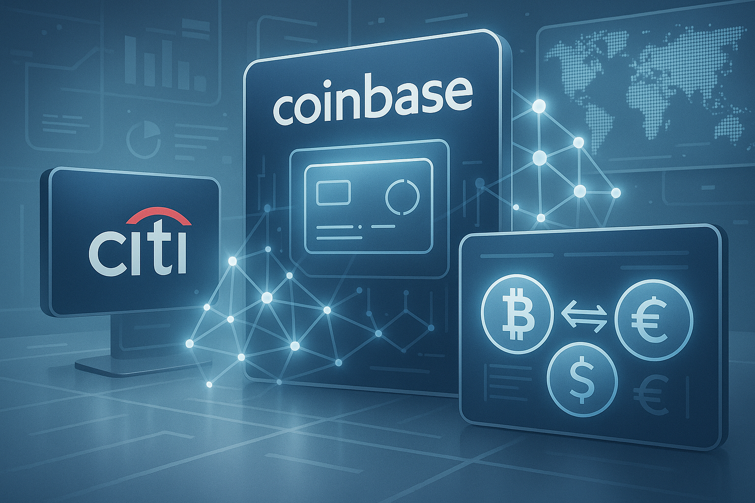 Citigroup and Coinbase team up to enhance digital asset payment solutions.