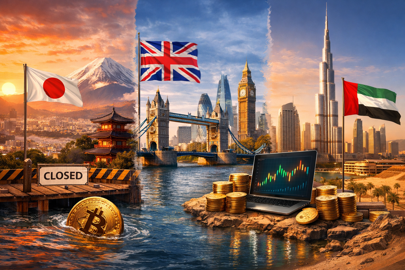 Bybit plans a strategic exit from Japan amid tightening crypto regulations.