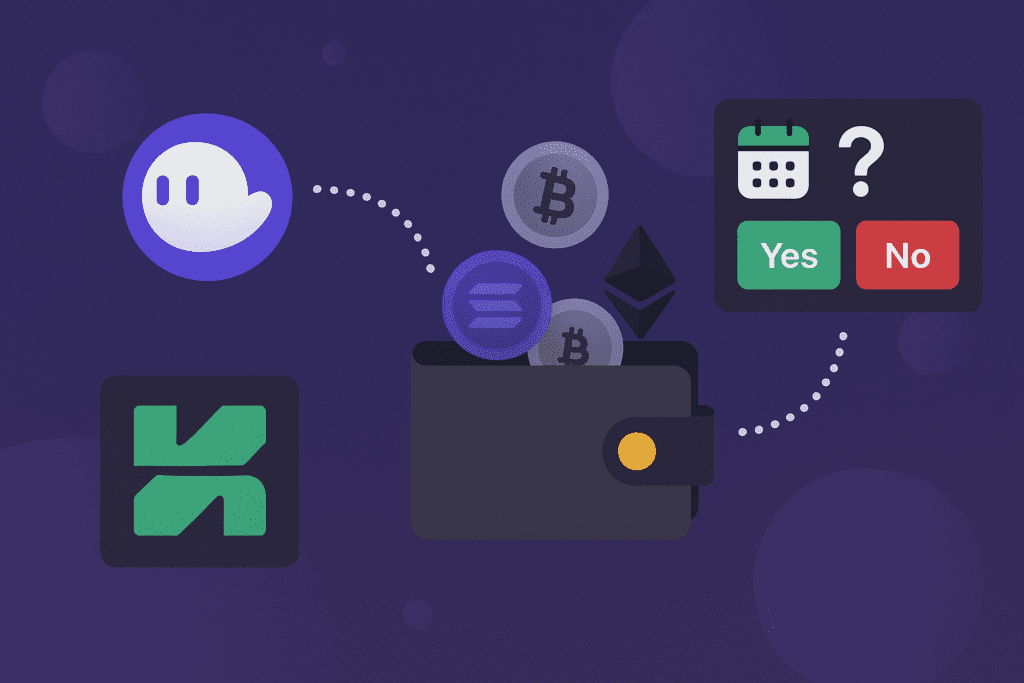 Phantom embraces Kalshi's prediction markets as crypto wallets venture into event trading.