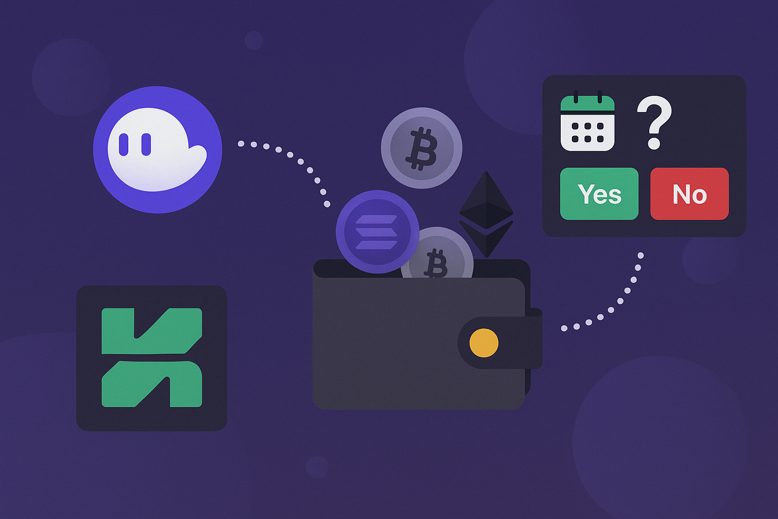 Phantom embraces Kalshi's prediction markets as crypto wallets venture into event trading.