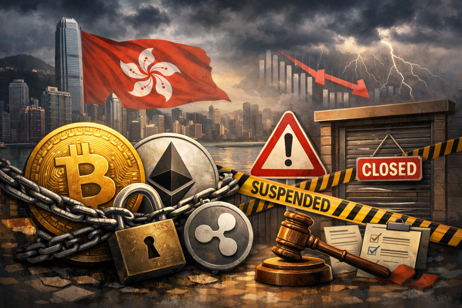 Cryptocurrency firms in Hong Kong confront challenges as new licensing regulations move forward.