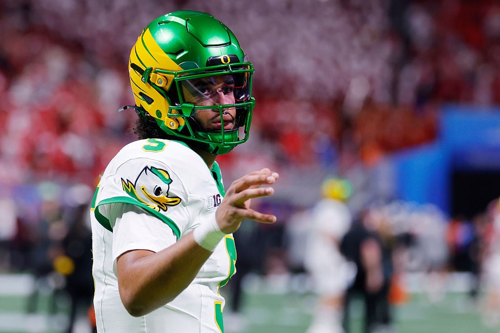 Dante Moore's return to college could cost him over $50 million.