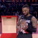 Exciting three-point showdown in 2027 All-Star Game featuring Damian Lillard, Stephen Curry, and Klay Thompson?