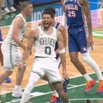 Celtics dominate Sixers in Game 1 with a stunning 123-91 victory, as Jayson Tatum shines in playoff mode!