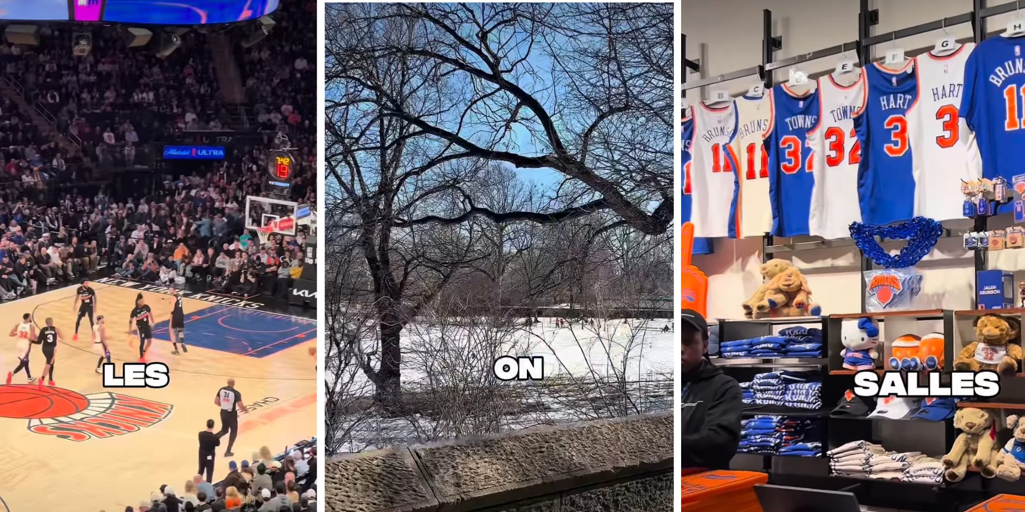 Inside the action: a captivating vlog experience at the Knicks vs. Spurs game in New York!